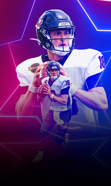 Houston Gamblers QB Clayton Thorson, the USFL's 'emerging star'